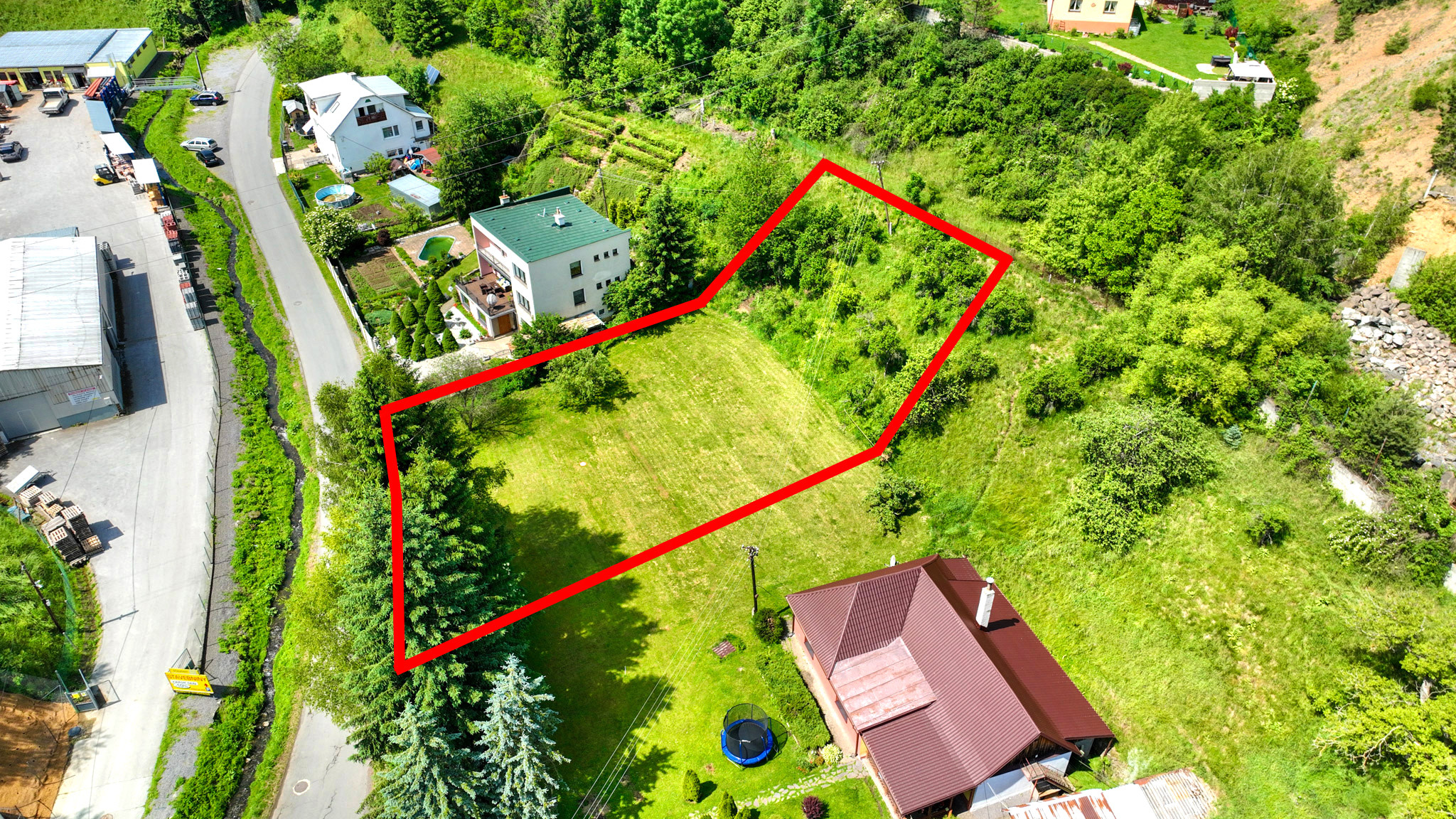 Pekný, viacúčelový pozemok 1360m2, Banská Štiavnica