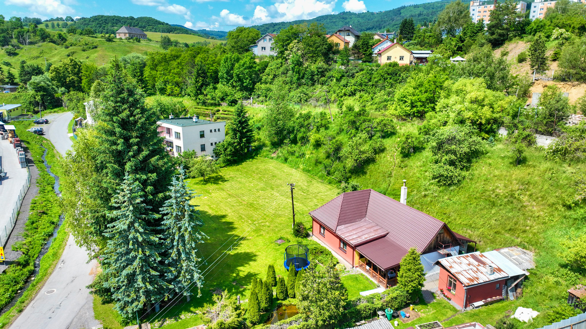 Pekný, viacúčelový pozemok 1360m2, Banská Štiavnica