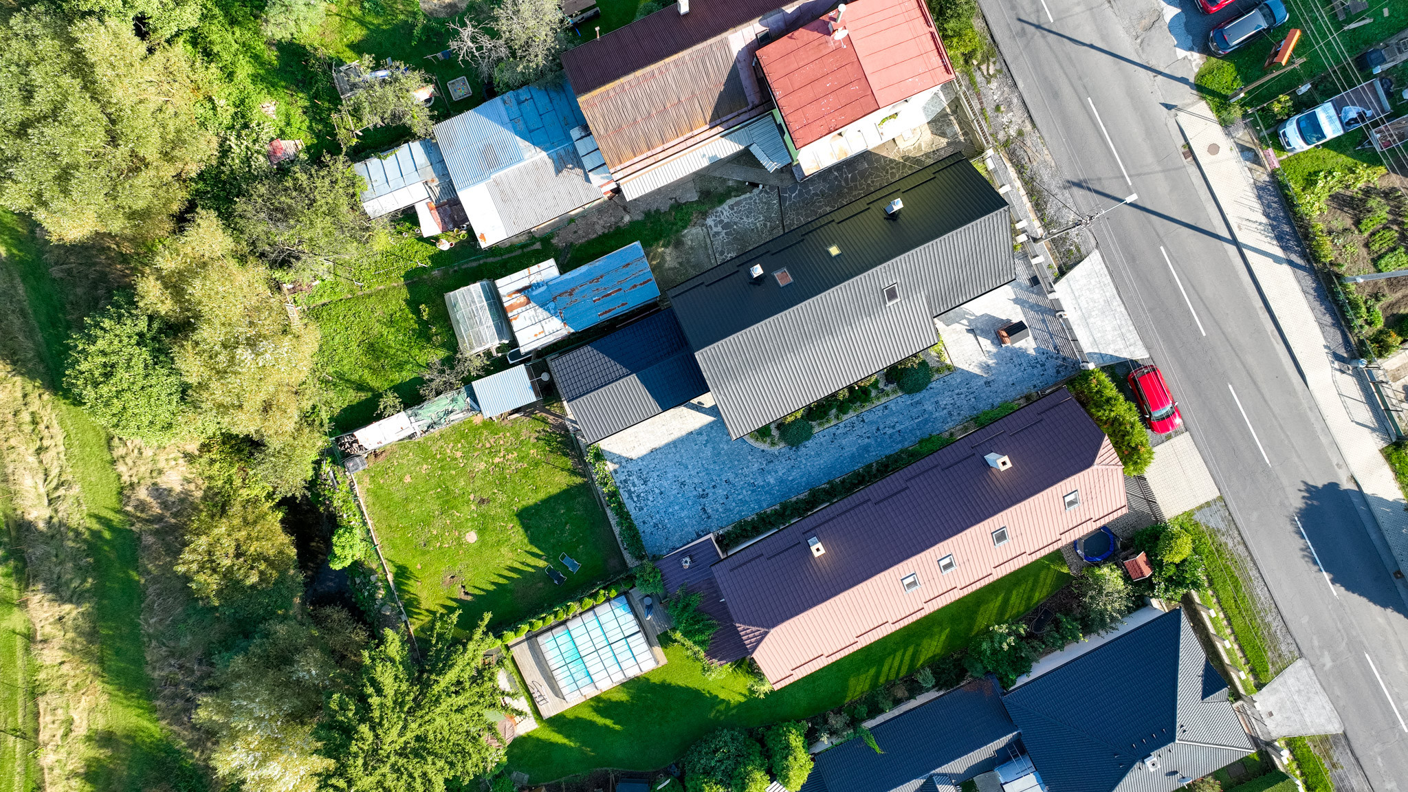 Zrekonštruovaný rodinný dom s terasou v obci Svätý Anton