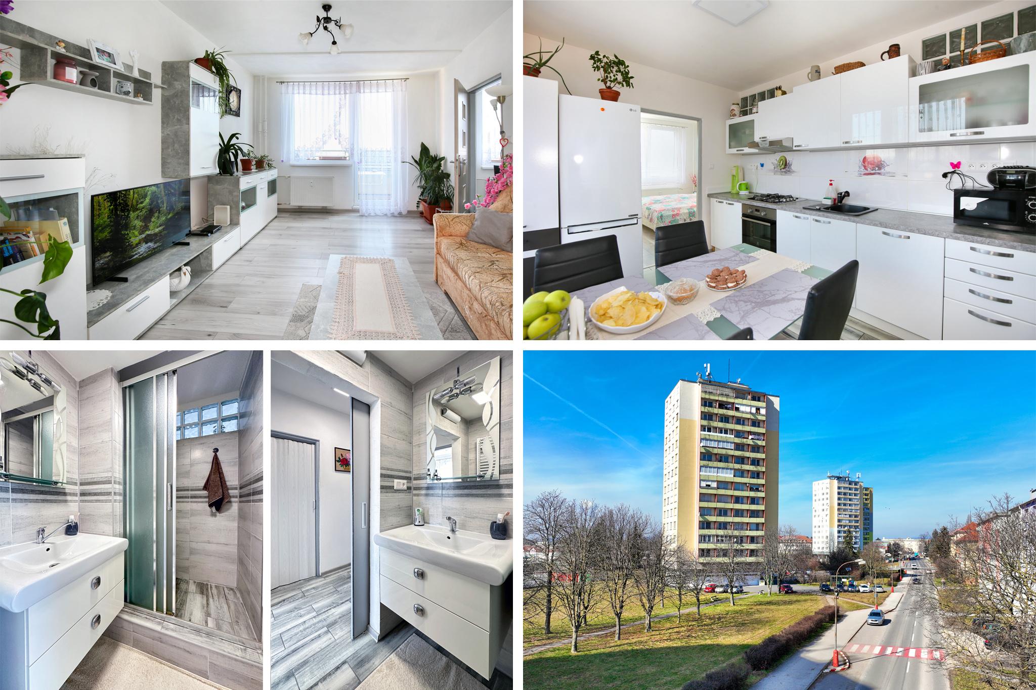 3-izbový, 68m2, pekne zrekonštruovaný, slnečný byt Levice