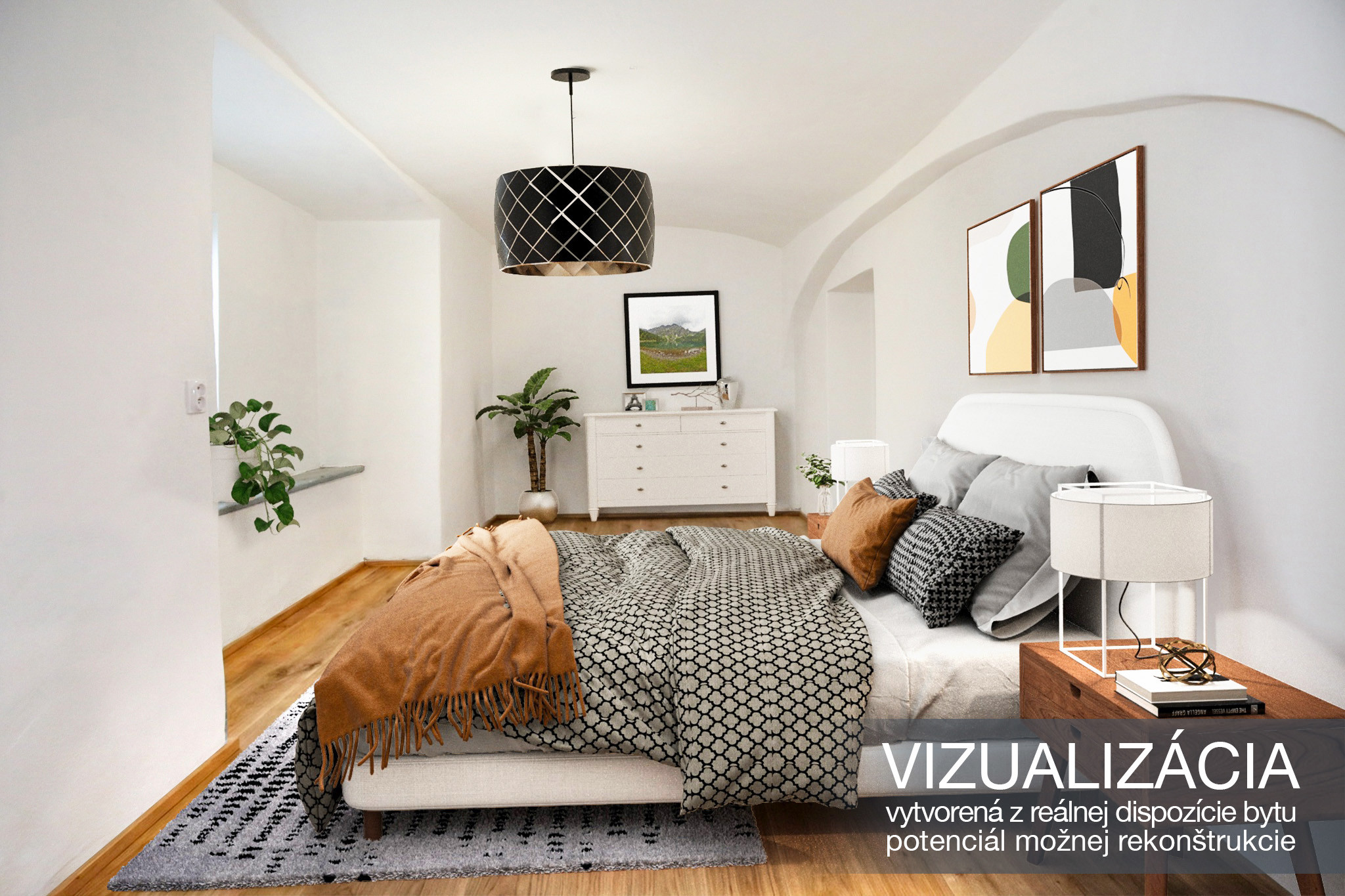 3-izbový priestranný byt o veľkosti 100m2, Štiavnické Bane