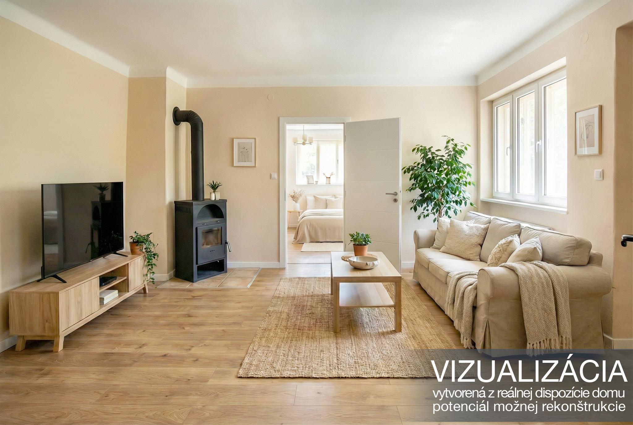 2-izbový rodinný dom v pôvodnom stave, Štiavnické Bane