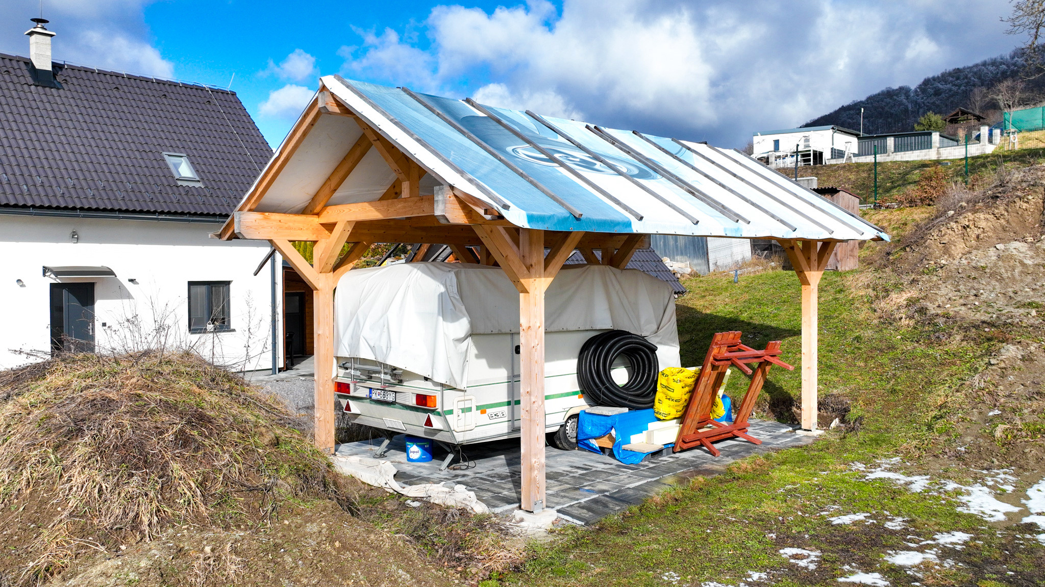 Stavebný pozemok pre rekreačnú chatu 200m od jazera Banský Studenec
