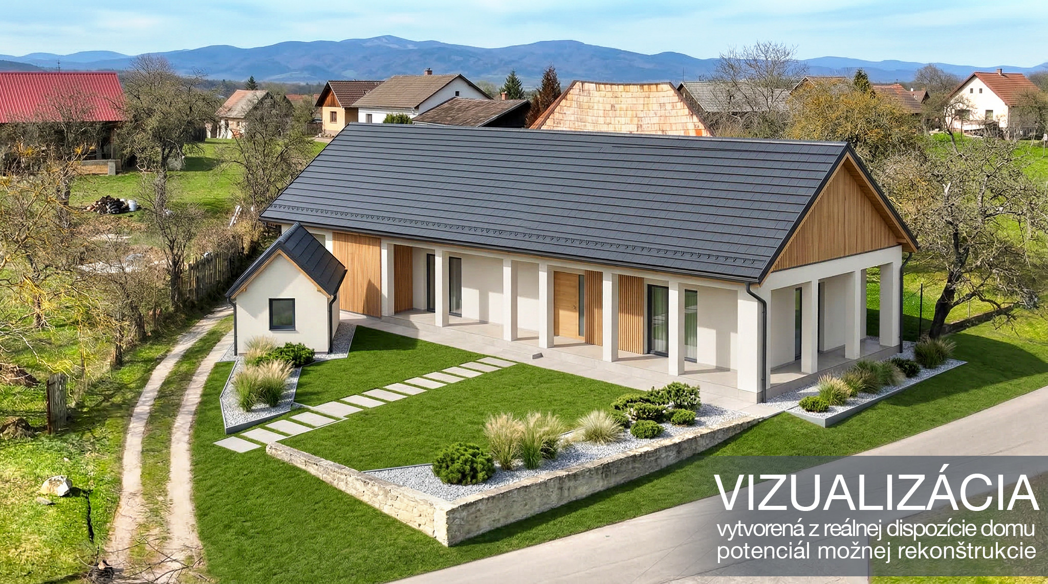 Obývateľný vidiecky dom - chalupa, Orovnica, okr.Žarnovica