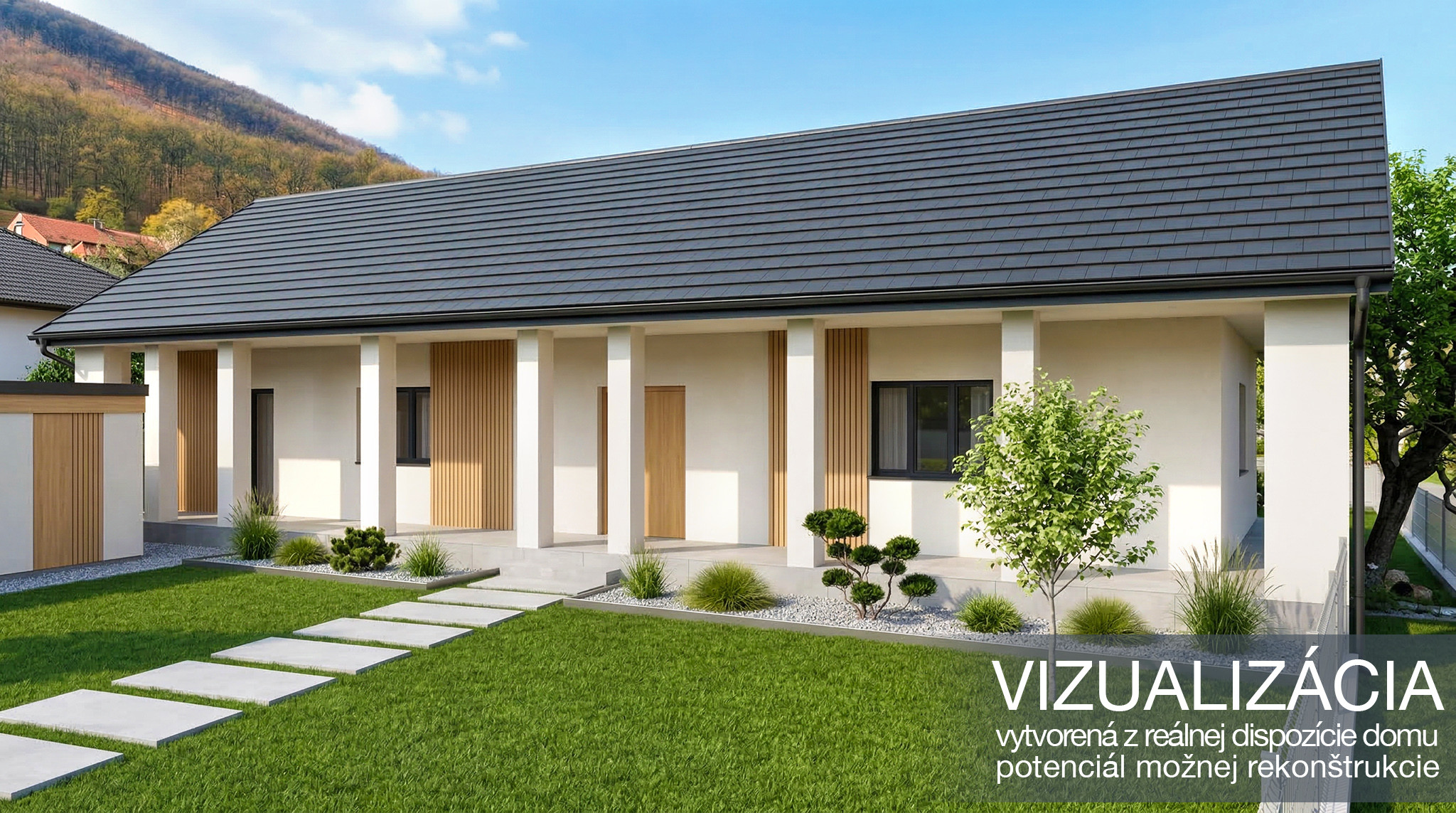 Obývateľný vidiecky dom - chalupa, Orovnica, okr.Žarnovica