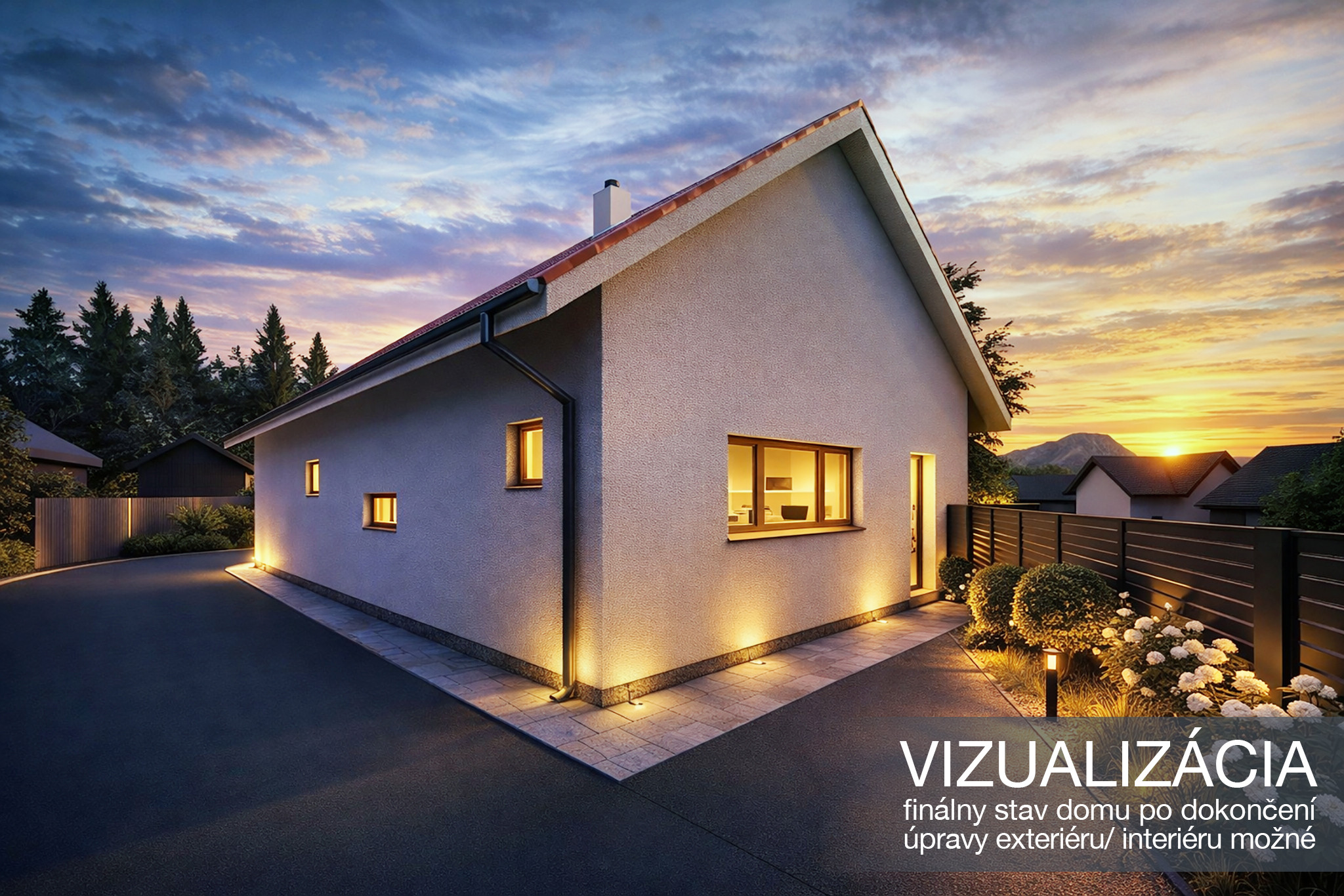 Nízkoenergetická novostavba rodinného domu, Nová Baňa