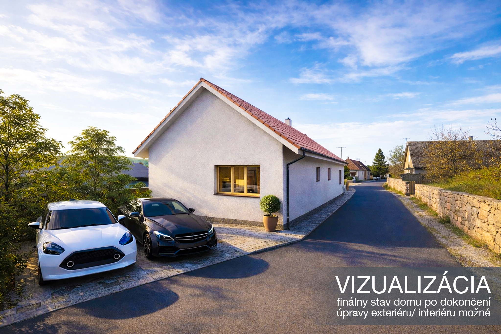 Nízkoenergetická novostavba rodinného domu, Nová Baňa