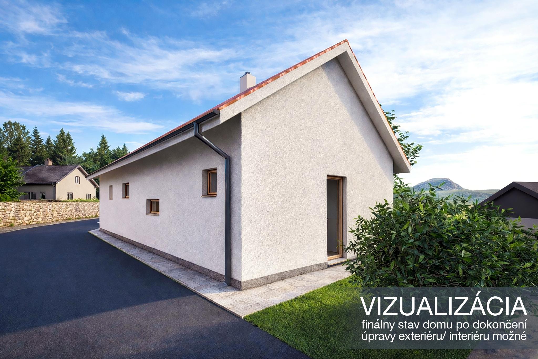 Nízkoenergetická novostavba rodinného domu, Nová Baňa