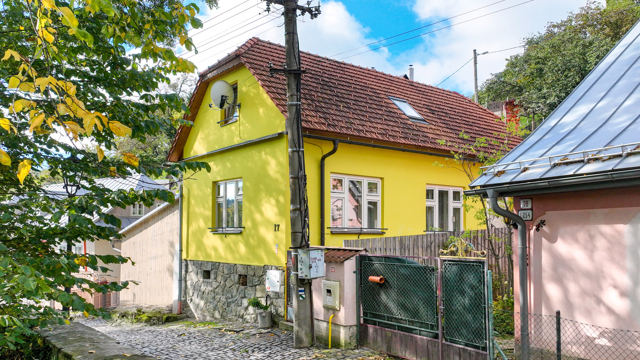 Rodinný dom na Ružovej v centre mesta Banská Štiavnica