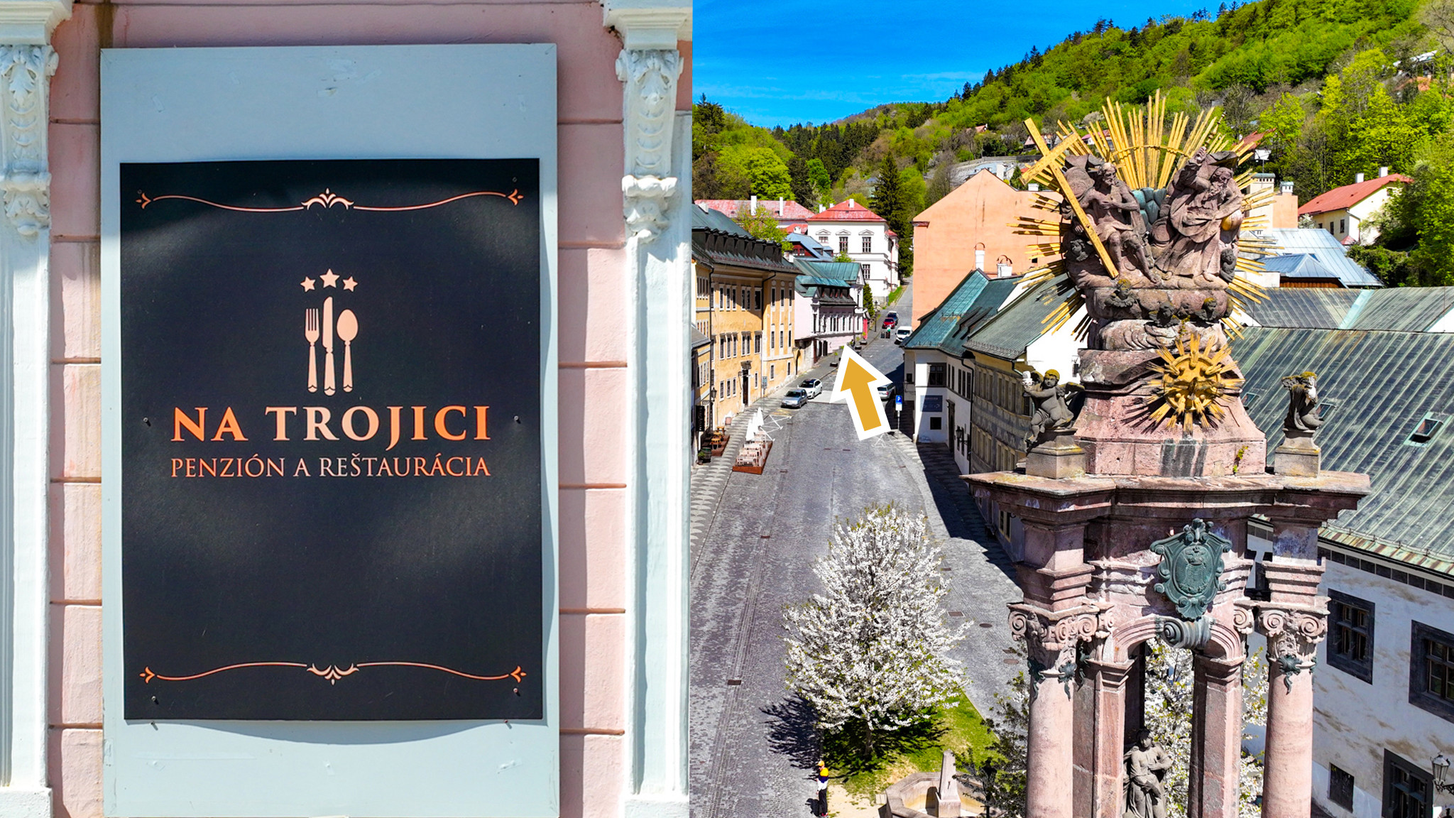 Zabehnutý penzión s reštauráciou v srdci mesta Banská Štiavnica