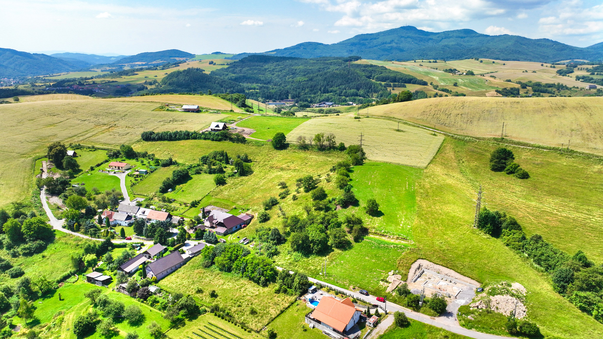 Slnečný stavebný pozemok, 5956m2, Banská Štiavnica