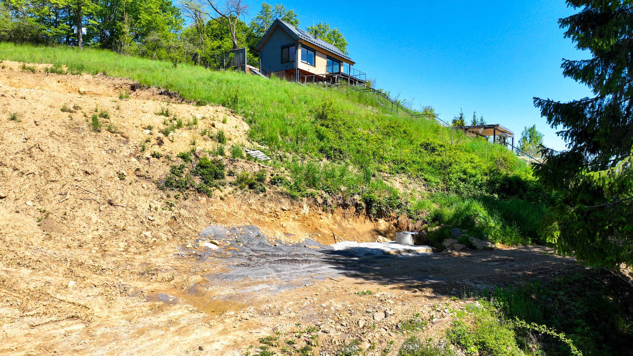 Stavebný pozemok s projektom pri jazere, Banská Štiavnica