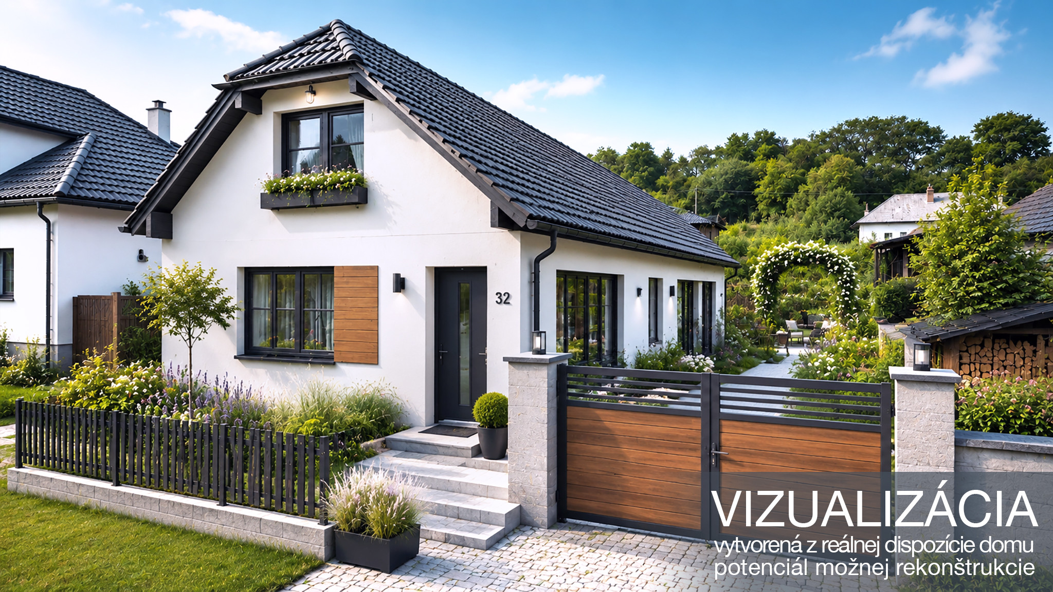 Vidiecky rodinný dom s pozemkom 950m2 Hontianske Nemce