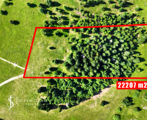 Stavebný pozemok 2.2ha v krásnom prostredí, Látky okr. Detva
