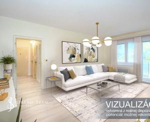 3-izbový byt s balkónom, 63m2, Dolná ulica, Banská Štiavnica