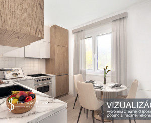 3-izbový byt s balkónom, 63m2, Dolná ulica, Banská Štiavnica