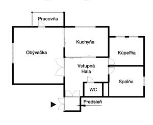 Štýlový byt s garážou a možnosťou prístavby ďalšieho bytu, centrum Banská Bystrica