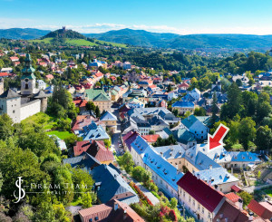 Mezonetový byt o veľkosti 50m2, centrum Banská Štiavnica