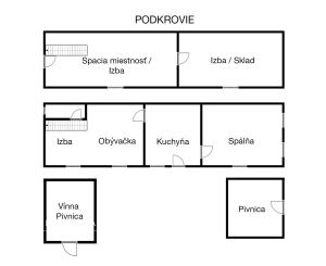 Romantická zrekonštruovaná a zariadená chalupa Malá Lehota