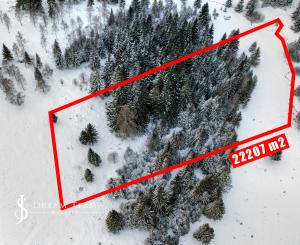 Pozemok so stavebným povolením 22200m2, Látky okr. Detva