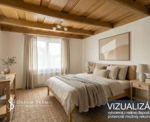 Obývateľný vidiecky dom, chalupa s pozemkom 500m2 Svätý Anton