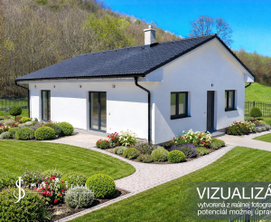Novostavba 4-izbový rodinný dom obec Župkov, okr. Žarnovica