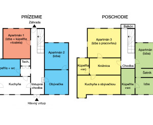 Historický rodinný dom so záhradou a parkovaním, Banská Štiavnica