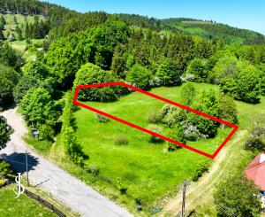 Pozemok 970m2 s možnosťou stavby Horná Roveň, Štiavnické Bane