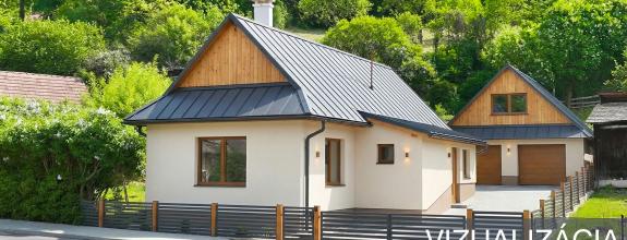 Obývateľný vidiecky dom, chalupa s pozemkom 500m2 Svätý Anton