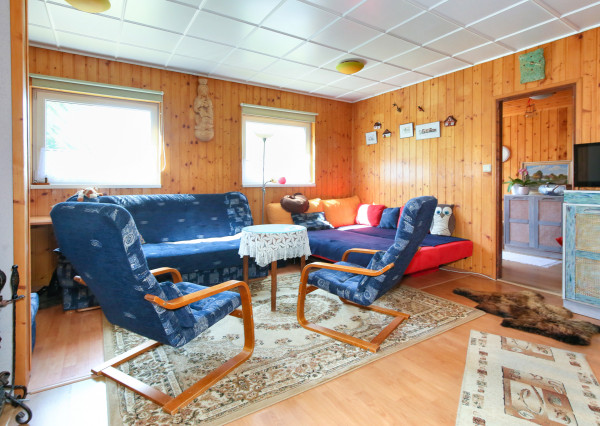 REZERVOVANÉ 4-izbová chata, 74m2, Počúvadlo Jazero - Banská Štiavnica