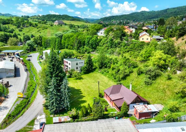 Pekný, viacúčelový pozemok 1360m2, Banská Štiavnica