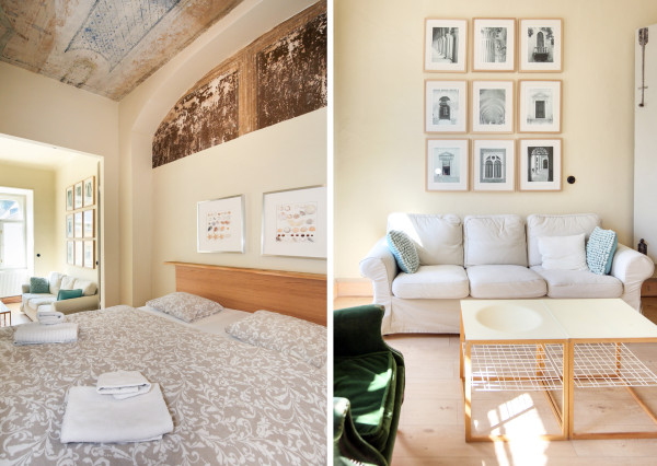 Zabehnutý apartmán - byt v centre mesta Banská Štiavnica