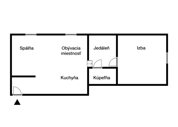 REZERVOVANÉ - Apartmán v centre mesta Banská Štiavnica