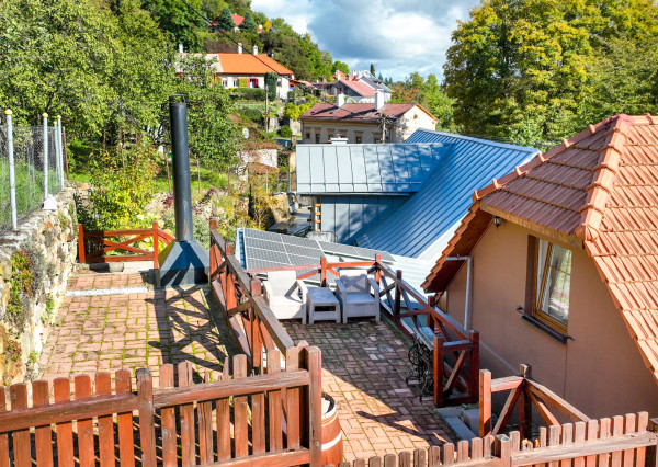 Rodinný dom s terasami v centre mesta Banská Štiavnica