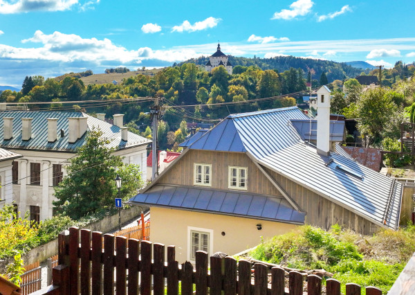 Rodinný dom s terasami v centre mesta Banská Štiavnica