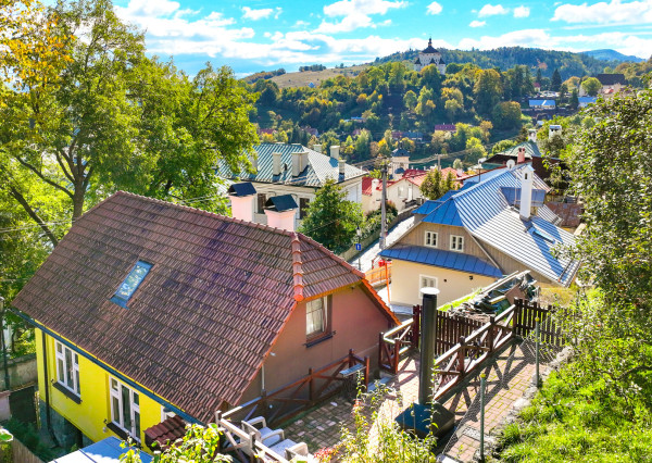 Rodinný dom s terasami v centre mesta Banská Štiavnica