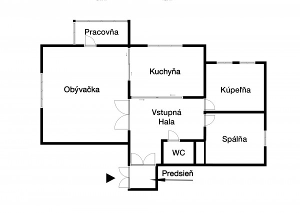 Štýlový byt s garážou a možnosťou prístavby ďalšieho bytu, centrum Banská Bystrica