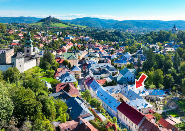Mezonetový byt o veľkosti 50m2, centrum Banská Štiavnica