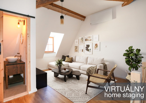 Mezonetový byt o veľkosti 50m2, centrum Banská Štiavnica