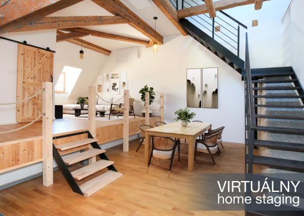 Mezonetový byt o veľkosti 50m2, centrum Banská Štiavnica