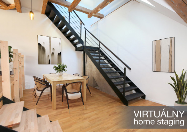 Mezonetový byt o veľkosti 50m2, centrum Banská Štiavnica