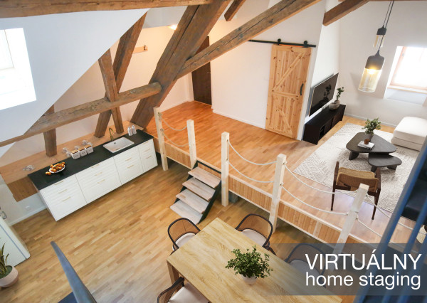 Mezonetový byt o veľkosti 50m2, centrum Banská Štiavnica