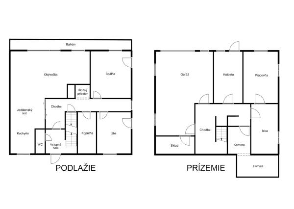 Priestranný 5-izbový rodinný dom v Banskej Štiavnici