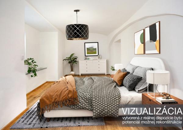 3-izbový priestranný byt o veľkosti 100m2, Štiavnické Bane