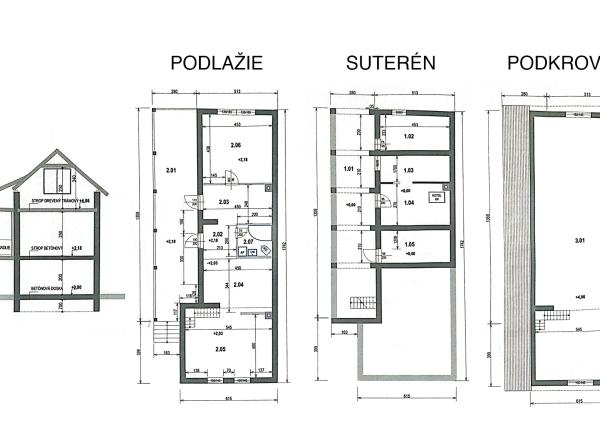 Zrekonštruovaný rodinný dom s terasou v obci Svätý Anton