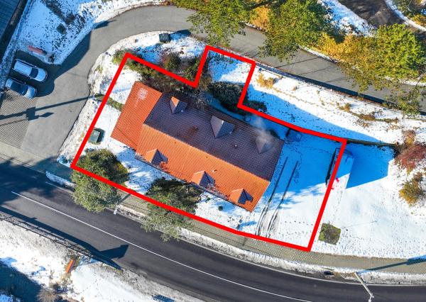 Zabehnutý penzión v obci Svätý Anton, okr. Banská Štiavnica