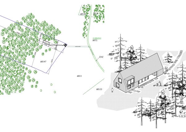 Pozemok so stavebným povolením 22200m2, Látky okr. Detva