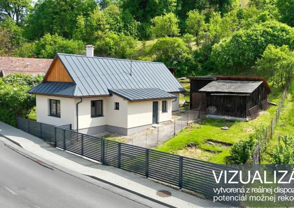 Obývateľný vidiecky dom, chalupa s pozemkom 500m2 Svätý Anton