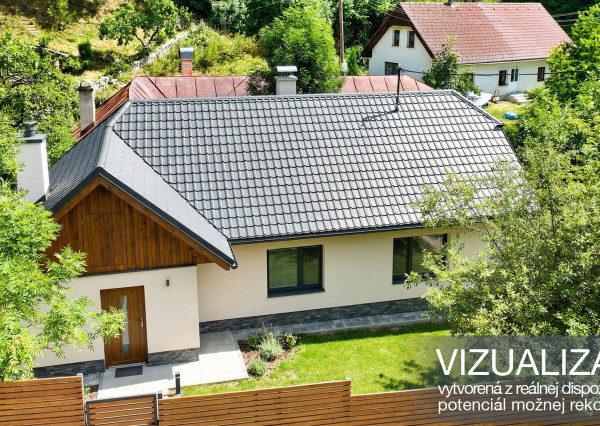 2-izbový rodinný dom v pôvodnom stave, Štiavnické Bane