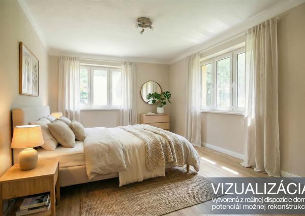 2-izbový rodinný dom v pôvodnom stave, Štiavnické Bane